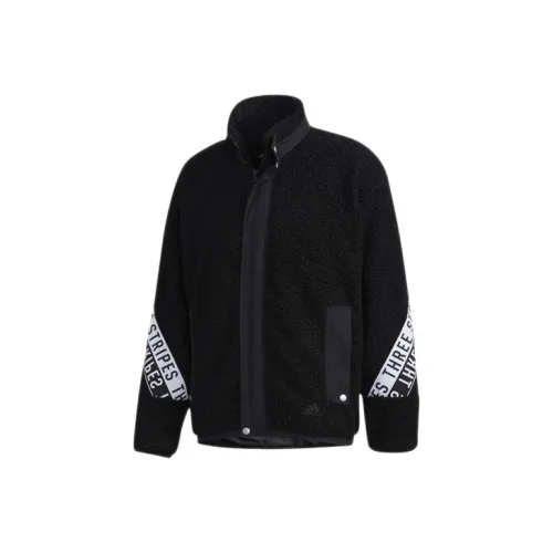 Adidas Черные Мужские Бархатные Куртки