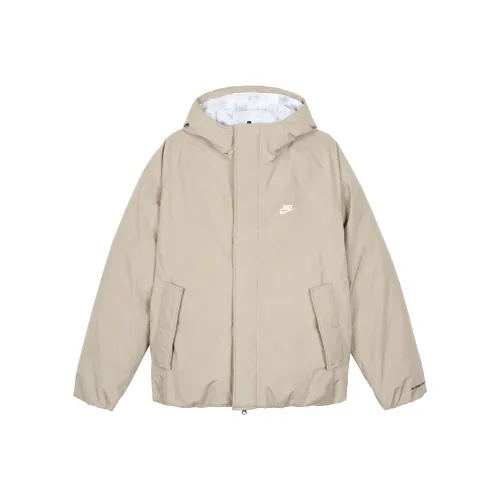 Nike Парусный Белый Мужской Пуховик