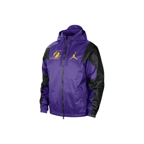 Jordan LA LAKERS Фиолетовый Мужские Куртки