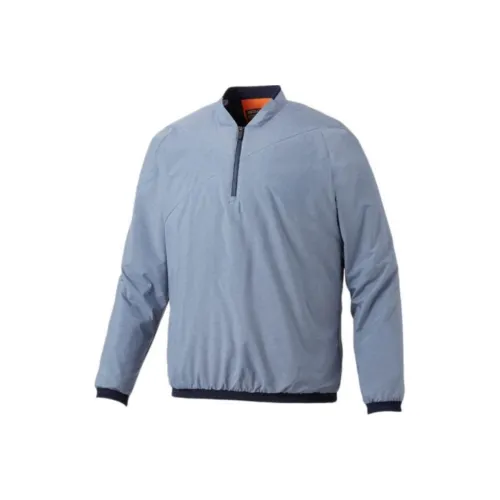 Asics Куртки и Пальто Унисекс Light Синий