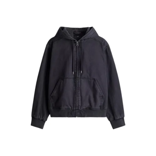 H M Куртки и Пальто Мужской Черный