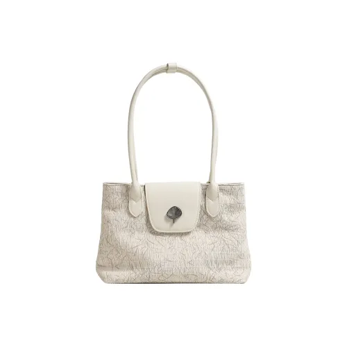 LOSEA Ткань Сумка через плечо Средняя Женская Белая