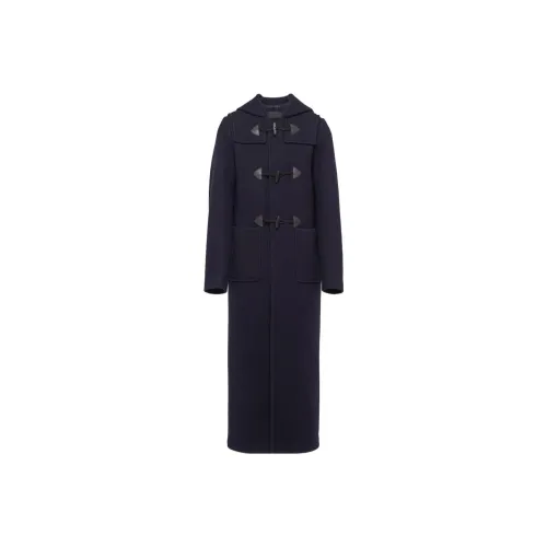 PRADA FW23 Пальто Мужское Морской Синий