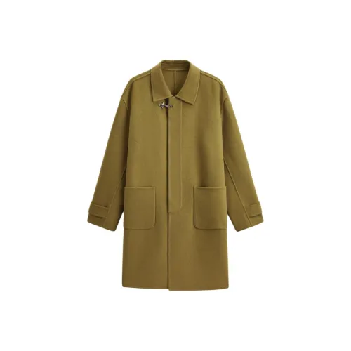 GXG Мужское пальто горчично-желтого цвета