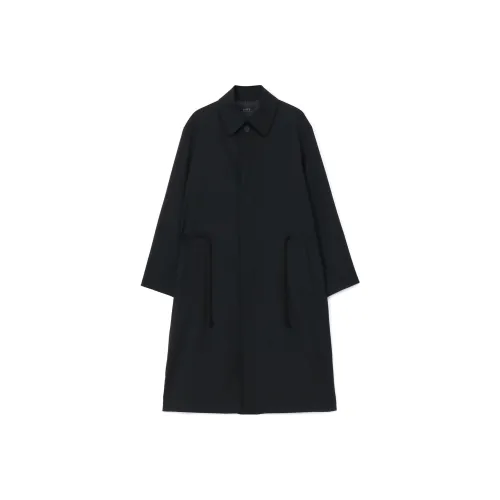 Yohji Yamamoto Черное Мужское Пальто