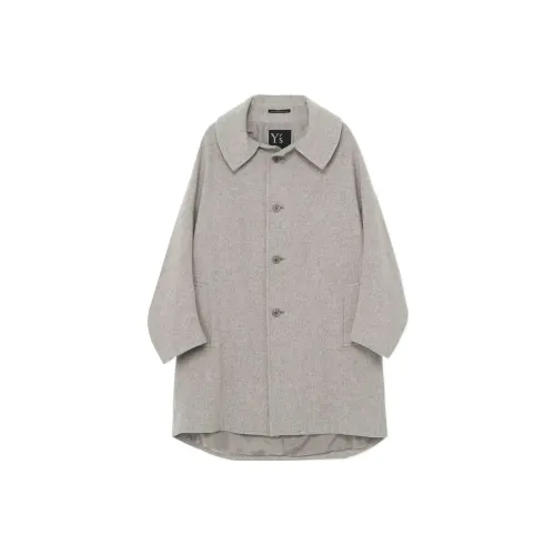 Yohji Yamamoto Y'S FW23 Пальто Унисекс Light Серый