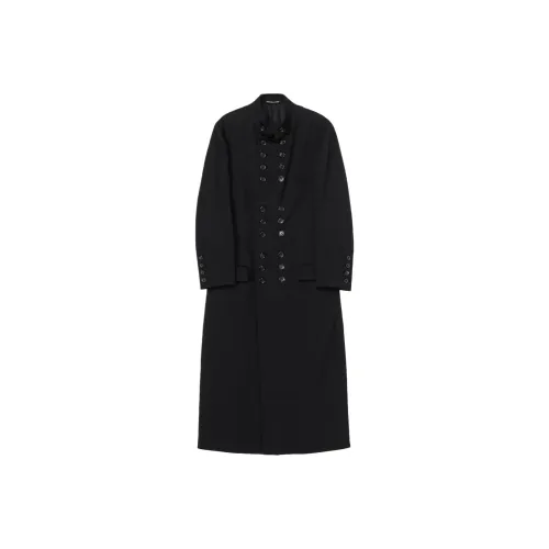 Yohji Yamamoto FW24 Пальто Унисекс Черный