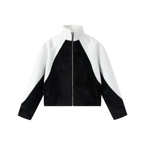 MT99 Вельвет Feel Куртка Унисекс Черный Белый