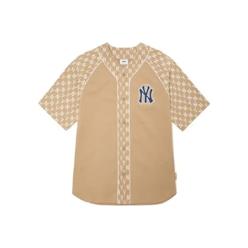 MLB Base Logo New York Yankees Бейсбольная куртка Унисекс Коричневый