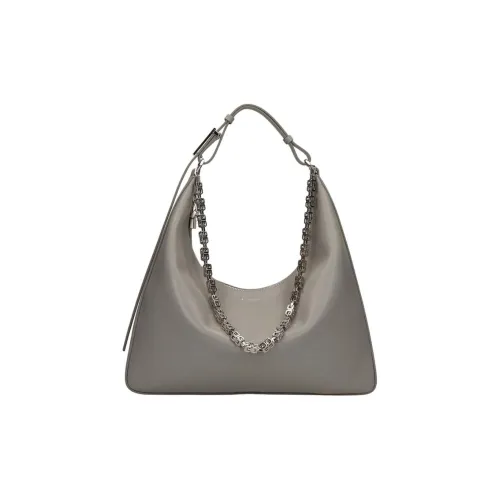Givenchy Cut out Гладкий Телячья кожа Сумка на плечо Средний Женские Слоновой серый