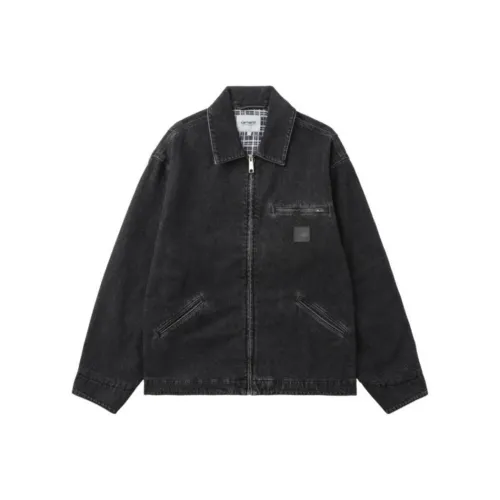 Carhartt WIP Denim Jacket Unisex Black Кархартт WIP Деним Куртка Унисекс Черный
