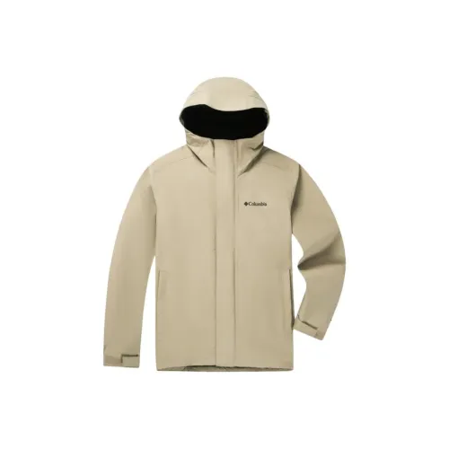 Columbia совместный бренд Omni Термо Водонепроницаемый Термостатический Теплоотражающий Ветровка Мужской Хаки
