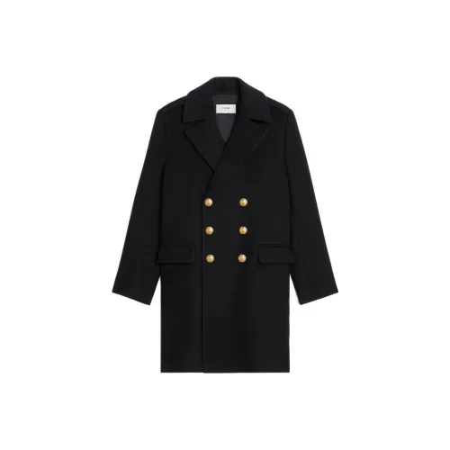 Celine Черное Мужское Пальто