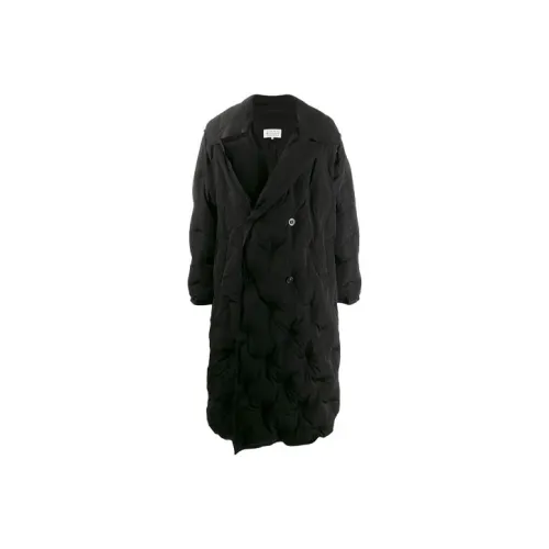 Maison Margiela Мужское черное пальто