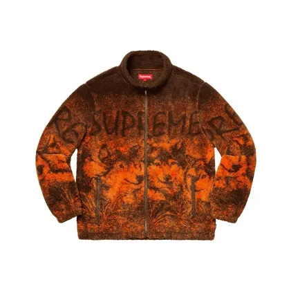 Supreme SS19 Унисекс Бархатные куртки