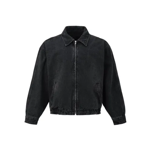 MEDRIA Denim Jacket Unisex Black
