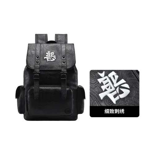 Hatsune Miku PVC Students Backpack Laptop Bag Backpack Standard Unisex Black Хацунэ Мику PVC Студенты Рюкзак Ноутбук Сумка Рюкзак Стандартный Унисекс Черный