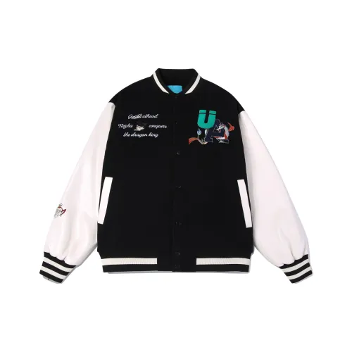 Guuka Черный Мужской Бейсбольный Джерси