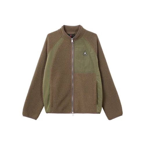 JORDAN Светло-янтарный унисекс бархатные куртки