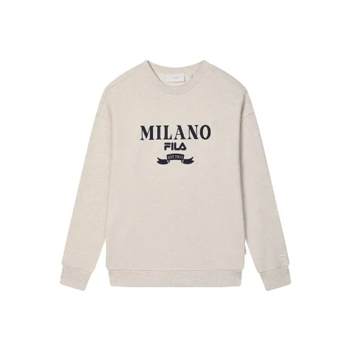 FILA MILANO Collection Толстовка Мужская Светлый Хаки Фотиния Серый