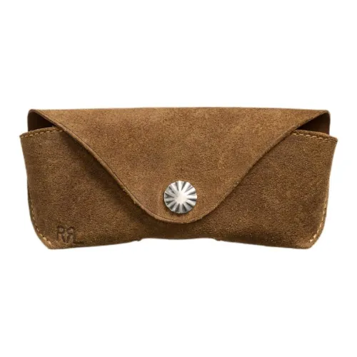 Ralph Lauren Корова Кожа Очки Чехол Путешествие Сумка для хранения Мужской Светло-красный Коричневый