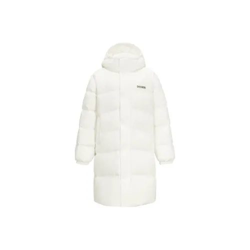 Skechers Пуховик Унисекс Зефир Белый