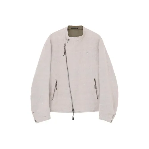 Yohji Yamamoto FW24 Куртки и Пальто Мужской Айвори