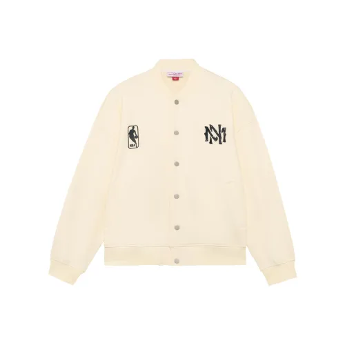 Mitchell Ness Экрю Унисекс Бейсбольная Джерси