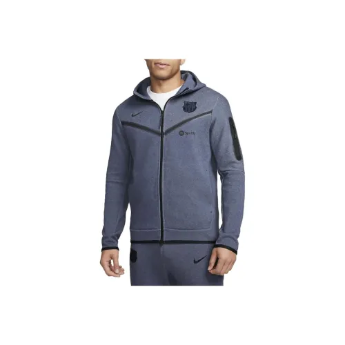 Nike Blue Men's Jackets Найк Синий Мужские Куртки