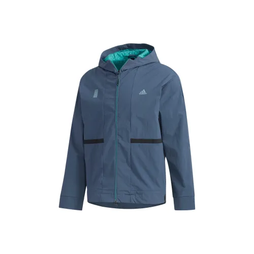 Adidas Куртки и Пальто Мужские Остаток Синий
