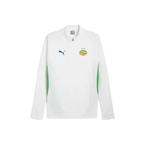 PUMA PSV Eindhoven SS24 Куртки и Пальто Мужской Белый