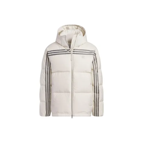 Adidas Originals FW23 Зимний пуховик мужской прозрачный коричневый