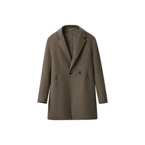 HLA Khaki 03 Мужское пальто