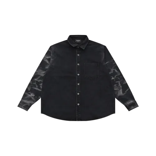 PAULASARA Denim Jacket Unisex Dark Gray