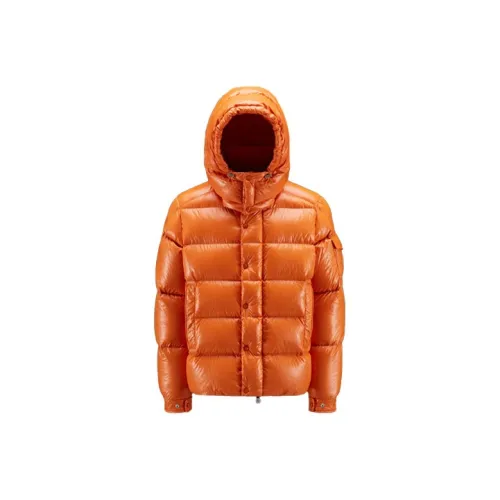 Moncler Maya Series Оранжевый цвет костера Мужские пуховики