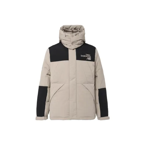 New Balance Серо-бежевый Унисекс Пуховики
