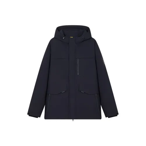 Teenie Weenie Men FW24 Down Jacket Unisex Темно-синий