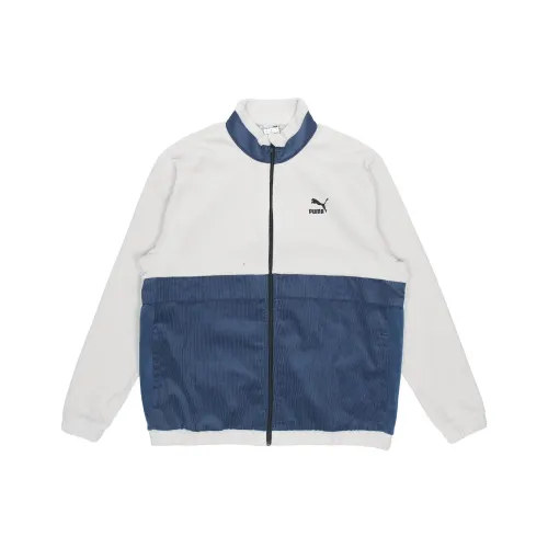 PUMA Velvet Feel Куртка Мужская Светло-Серый