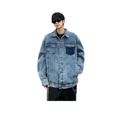 TIMD Синий Унисекс Джинсовые Куртки