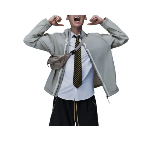 On x Bureau Borsche FW24 Куртки и Пальто Унисекс Пыльно-Серый