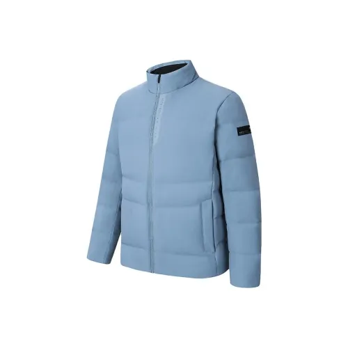 ANTA ZONGXUNXILIE Винтаж Стена Серый Мужской Пуховик