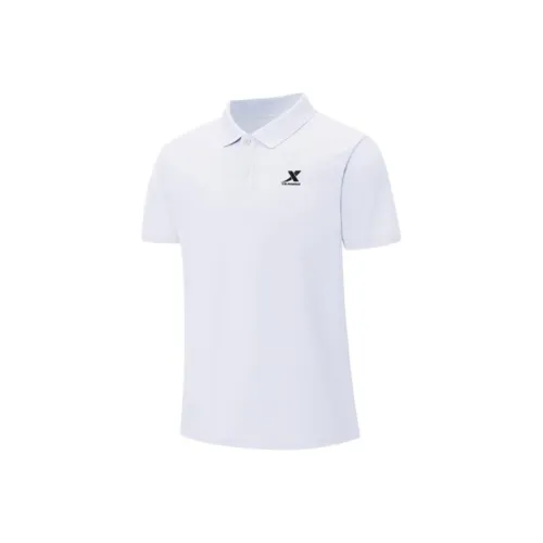 XTEP Variety Training Collection Pearl White Men's Polo