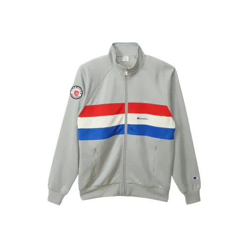 Champion Gray Men's Jackets Чемпион Серый Мужские Куртки