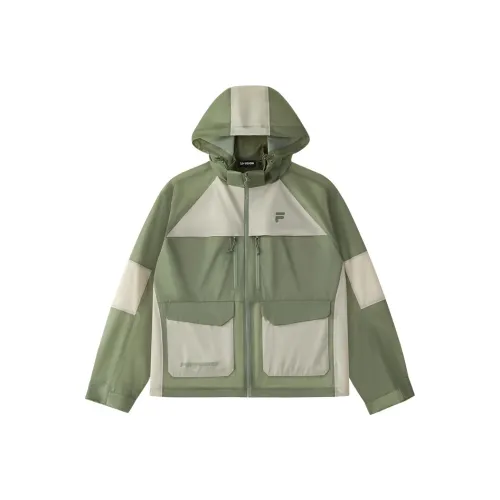 FILA FUSION Verdant Морской Зеленый Мужские Куртки