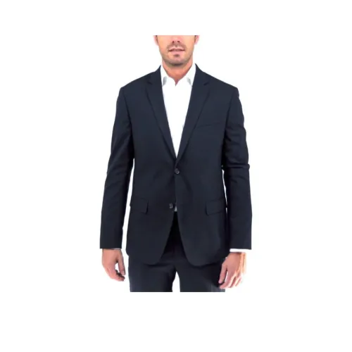CALVIN KLEIN Бизнес-костюм пальто мужской морской синий