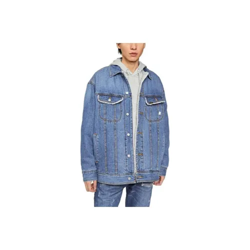 Lee Medium Light Blue Men's Down Jackets (Пуховики)