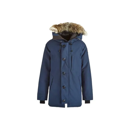 Canada Goose Пуховик Мужской Reservoir Синий