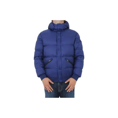 ARMANI JEANS Синий Мужской Пуховик