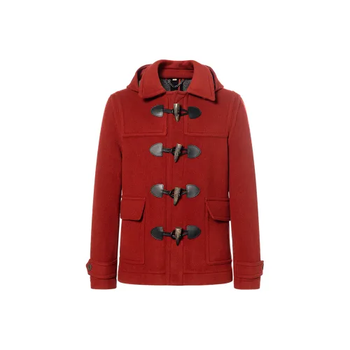 Burberry Red Men's Coat Burberry Красный Мужской Пальто