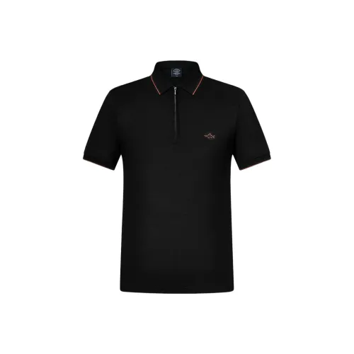 GOOD LUCK GLADIUS Ink Black Men's Polo